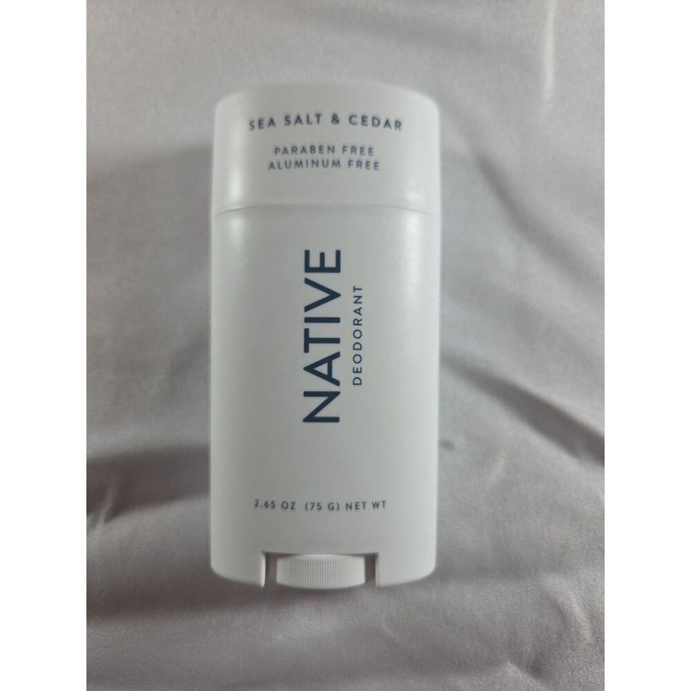 Native Sea Salt & Cedar Men's Solid Deodorant - 2.65 fl oz